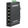 Switch industriale su guida DIN 5 porte Gigabit (10/100/1000), non gestito, IP30