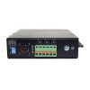 Switch per guida DIN industriale non gestito Gigabit a 5 porte incl. 4 PoE+ (120 W) + 1 SFP