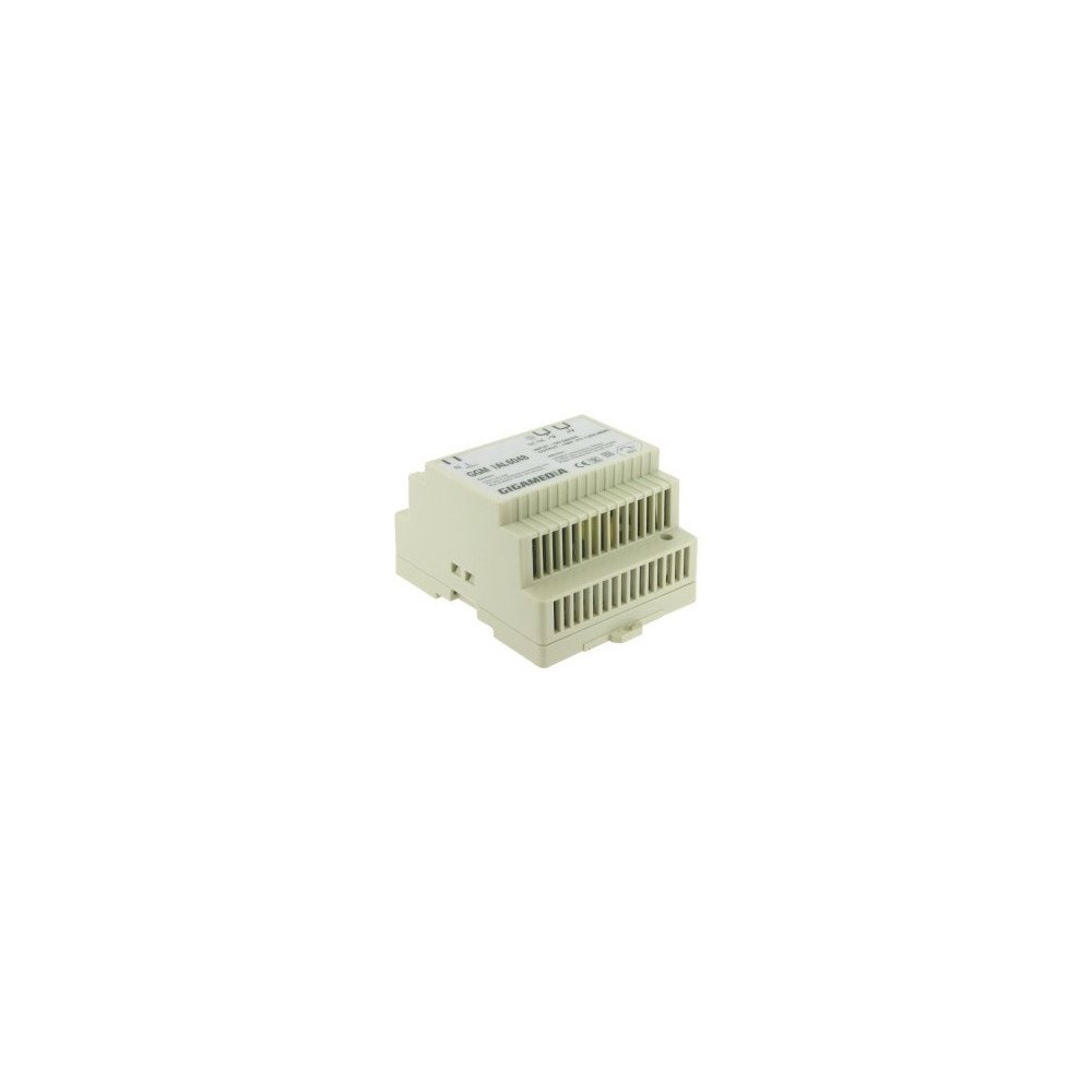 Alimentatore industriale 48 V DC 60 W per guida DIN, 1,25 A, tensione regolabile, IP30