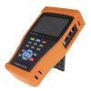Tester per telecamere IP/AHD/TVI/CVI con display touch 7", fino a 8K H.265, Wi‑Fi, PoE+ 30W, ONVIF
