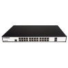 Smart switch PoE+ gestibile 24 porte Gigabit + 2 SFP, budget PoE 370 W, Layer 2, rack 19"