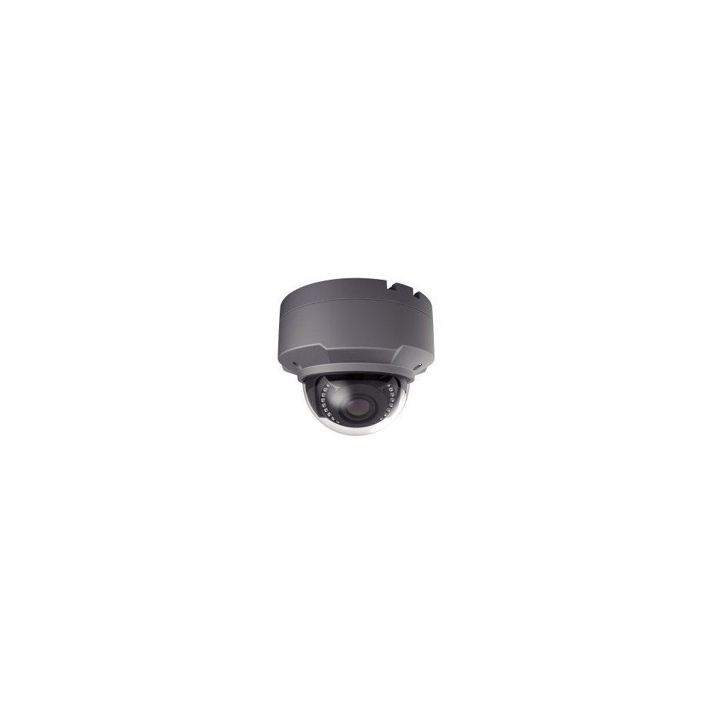 Telecamera IP Dome anti‑vandalo “Dark Series” 5MP STARVIS, varifocale motorizzata 2,8–12 mm, IR 30 m, AI, IK10, IP67, antracite
