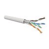 Cavo Cat.6A U/FTP LSZH Dca AWG23 – 10G, PoE/PoE+/4PPoE, bianco RAL 9003, bobina 500 m