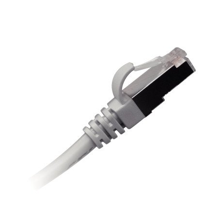 Patch cord Cat.6 S/FTP LSZH 1–10 m – cavo rete schermato RJ45‑RJ45, snagless (grigio)
