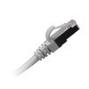 Patch cord Cat.6 S/FTP LSZH 1–10 m – cavo rete schermato RJ45‑RJ45, snagless (rosso)