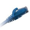 Patch cord Cat.6 U/UTP PVC 0,5 m – cavo rete RJ45‑RJ45, snagless, blu
