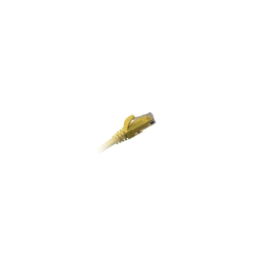Patch cord Cat.6 U/UTP LSZH 0,5–10 m – cavo rete RJ45‑RJ45, snagless (giallo)