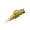 Patch cord Cat.6 U/UTP LSZH 0,5–10 m – cavo rete RJ45‑RJ45, snagless (giallo)