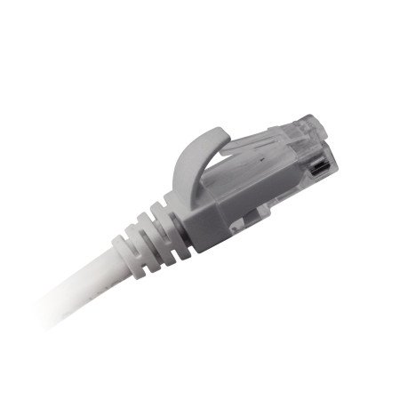 Patch cord Cat.6 U/UTP LSZH 0,5–20 m – cavo rete RJ45‑RJ45, snagless (grigio)