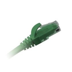 Patch cord Cat.6 U/UTP LSZH verde – RJ45↔RJ45, 250 MHz, PoE/PoE+/4PPoE (1/2/3/10 m)