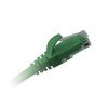 Patch cord Cat.6 U/UTP LSZH verde – RJ45↔RJ45, 250 MHz, PoE/PoE+/4PPoE (1/2/3/10 m)