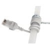 Pack 10 patch cord slim Cat.6 U/UTP LSZH 0,3–1 m – RJ45‑RJ45, snagless (bianco, diametro 3,1 mm)