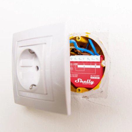 Shelly Wave 1PM – Interruttore smart Z‑Wave con misurazione consumi 16A, repeater, S2