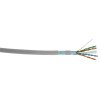 Cavo Cat.6 F/UTP LSZH AWG26 flessibile – per realizzare patch cord schermati RJ45, grigio, matassa 50 m