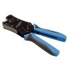 Crimpatrice professionale a cricchetto “full cycle” per plug modulari RJ – 4P4C / 6P4C / 6P6C / 8P8C