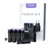 Kit di alimentazione LOQED Power Kit per LOQED Touch Smart Lock – 8× AA ricaricabili + cavo 3 m + alimentatore