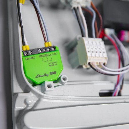 Shelly DALI Dimmer Gen3 – gateway Shelly ↔ DALI per dimmer luci (DT6), Wi‑Fi + Bluetooth, web UI, scripting