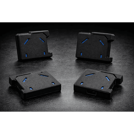 Supporto DIN Rail per Shelly Plus in ASA– Montaggio a Filo Quadro per Relè Smart Shelly Plus