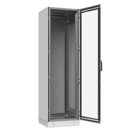 Armadio da pavimento per cablaggio 19″ IPRACK 42U Grigio