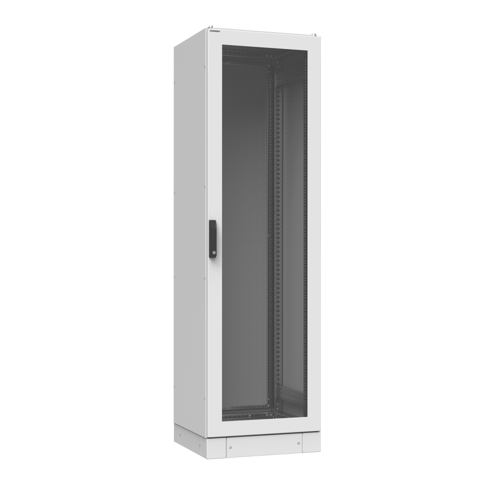 Armadio da pavimento per cablaggio 19″ IPRACK 42U Grigio