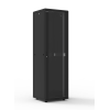 Armadio di cablaggio S70 42U 600x600 mm, nero – porta vetro, IP20