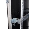Armadio server S250 42U 800x1000 mm, smontabile – porte perforate reversibili, struttura in alluminio, nero