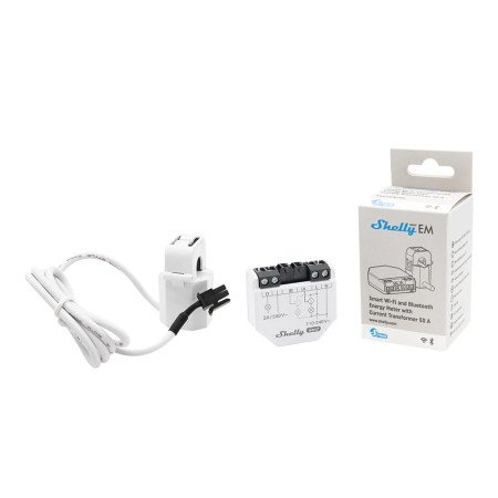 Shelly EM Gen3 – Monitoraggio Energetico Avanzato con Wi-Fi e Bluetooth