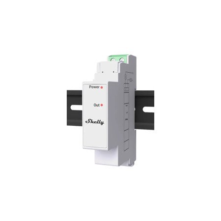 Shelly Pro 3EM Switch Add‑on – Modulo relè isolato per contattori (solo Pro 3EM / Pro 3EM 3CT63), 2A, DIN