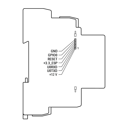 Shelly Pro 3EM Switch Add‑on – Modulo relè isolato per contattori (solo Pro 3EM / Pro 3EM 3CT63), 2A, DIN