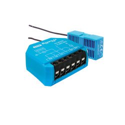 Shelly 2L Gen3 – Interruttore smart 2 canali senza Neutro per luci, Wi‑Fi/Bluetooth, Bypass incluso (su O1), Matter ready