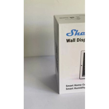 Shelly Wall Display – Pannello di controllo smart 4” touch, con relè integrato e sensori ambientali, Wi‑Fi + Bluetooth