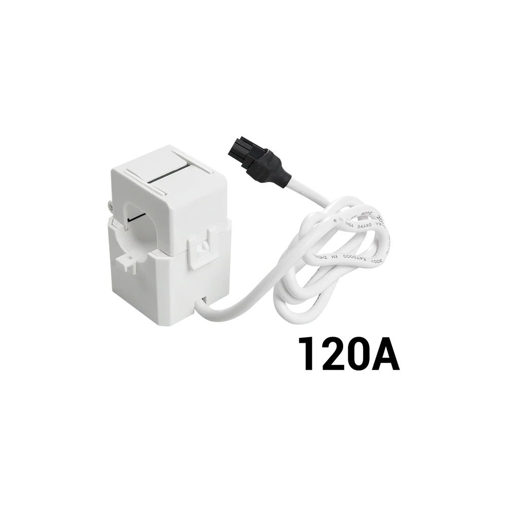 Shelly Pinza Trasformatore di Corrente 120A – Pinza CT per misurazione corrente elevata, cavo 60 cm