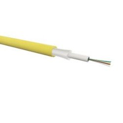 Cavo ottico indoor/outdoor 12 fibre OS2 9/125 µm, loose tube, glass yarns, guaina LSZH Dca