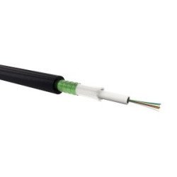 Cavo ottico esterno armato 24 fibre OM1 62,5/125 µm, CST + glass yarns, guaina HDPE