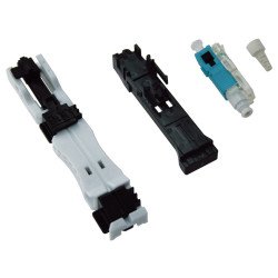 Kit 50 connettori SC XPFIT multimode OM3/OM4 900 µm, ferula ceramica, con tool