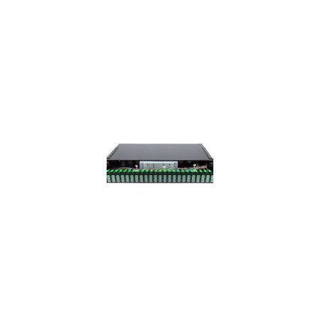 Patch panel 1U precaricato con 24 adattatori SC/APC duplex OS2 + 48 pigtail colorati
