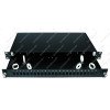 Patch panel 1U scorrevole vuoto per 24 adattatori SC simplex/LC duplex, nero RAL 9005