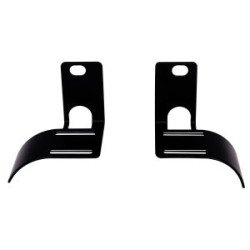 Set 2 supporti laterali per gestione patchcord, fissaggio staffe 19", neri RAL 9005