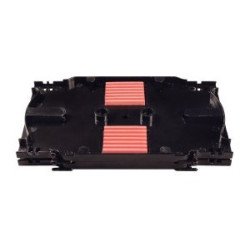 Cassetta portagiunti base per 12 fusioni (2 x 6), coperchio incluso