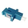Adattatore ottico SC/LC simplex monomodale, corpo plastico blu, bussola ceramica