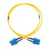 Patchcord ottico monomodale OS2 SC/SC duplex 1 m, LSZH Ø2,8 mm, giallo