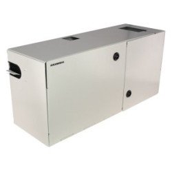 Box FTTH Multi-dwelling unit 72 SC/APC + pigtail + 6 vaschette giunzione, IP54