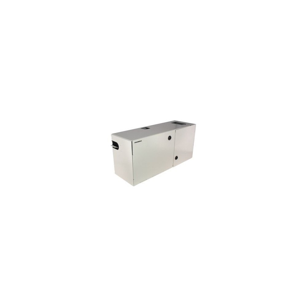 Box FTTH Multi-dwelling unit 72 SC/APC + pigtail + 6 vaschette giunzione, IP54