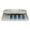 Scatola di terminazione ottica a muro 4 SC simplex vuota, IP20