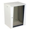 Armadio a muro EASE 15U 600×500 mm bianco – porta vetro, accesso facilitato, IP20