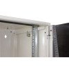 Armadio a muro EASE 9U 600×600 mm bianco – porta vetro, accesso facilitato, IP20