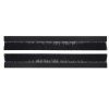 Spazzola passacavi 340 mm nera – per armadi a muro