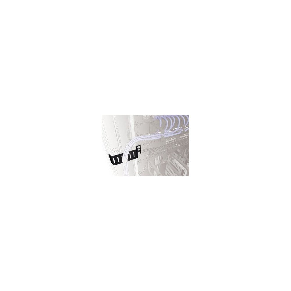 Set 5 supporti verticali per gestione cavi 1U neri – per armadi 800 mm