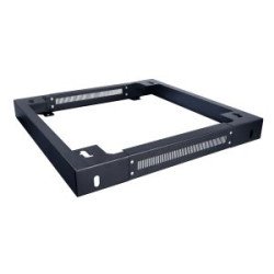 Zoccolo 100 mm 600 x 600 mm ventilato, nero – con accesso cavi frontale e posteriore