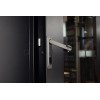Armadio di cablaggio S70 42U 600x600 mm, nero – porta vetro, IP20